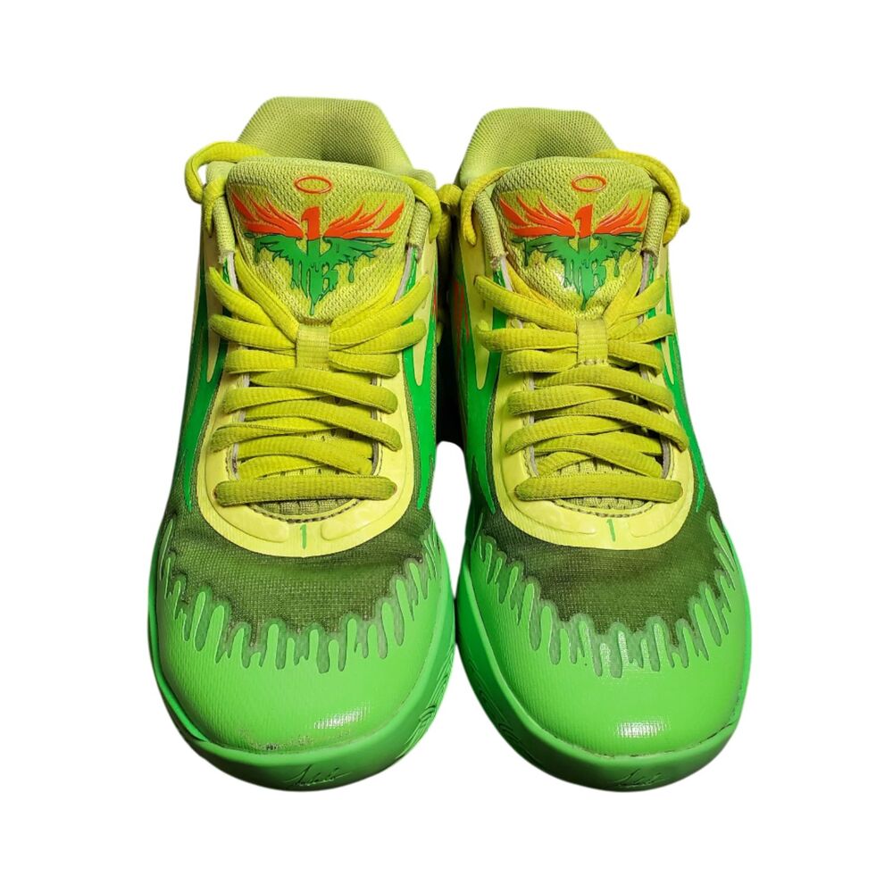 Puma LaMelo Ball MB.02 Nickelodeon Slime Sneakers Youth Size 5/ Women's 6.5